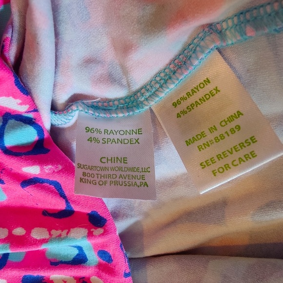 XS Lilly Pulitzer Trisha dress in all that she wants multi color print - Picture 5 of 5